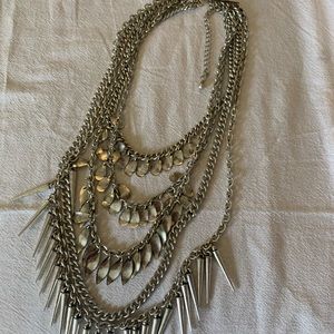 Premier Designs layered spike necklace